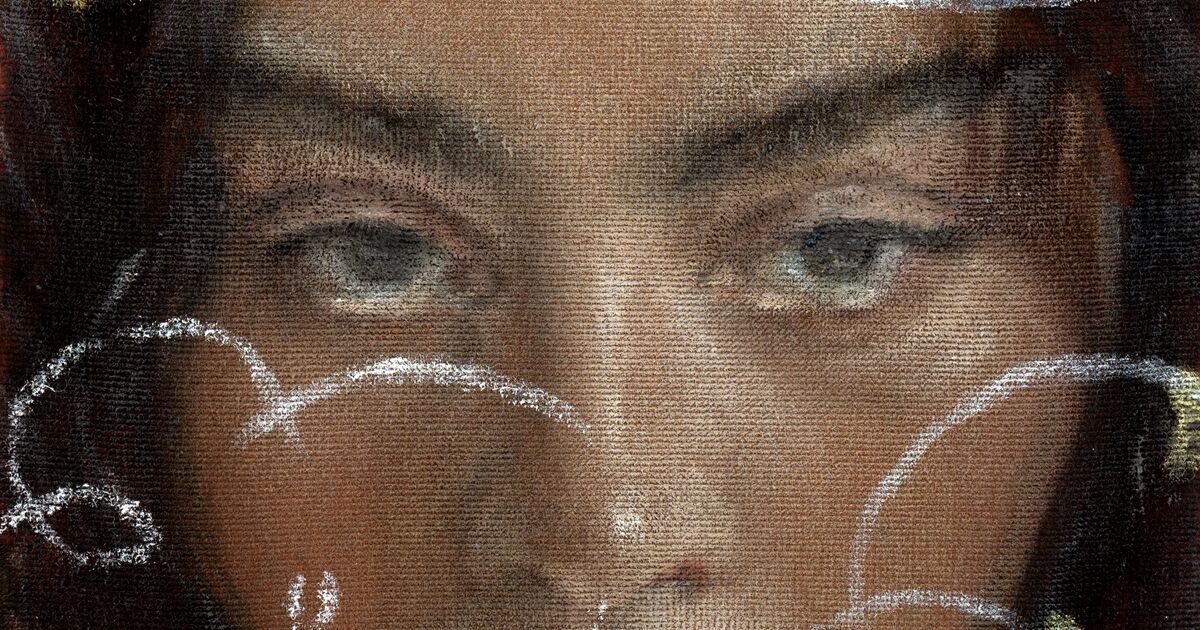 Issy Wood paints Charli XCX for “Vanity Fair” cover.