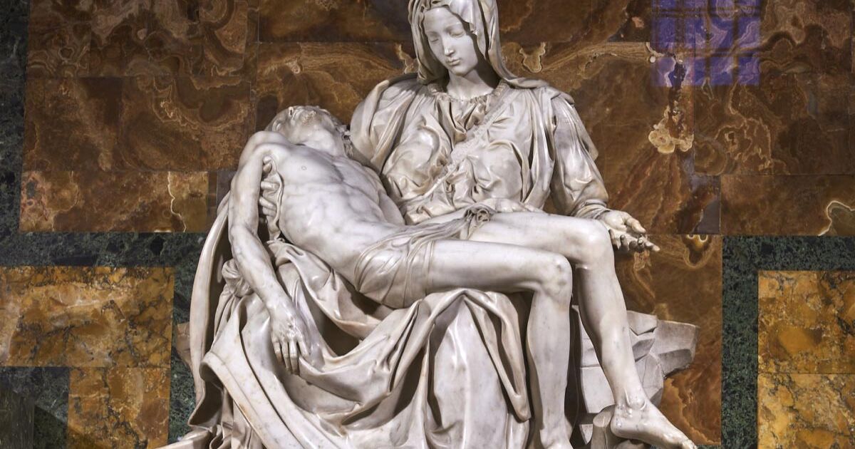 In 1496, Cardinal Raffaele Riario, a voracious collector of Roman antiquities, added to his collection a marble sculpture of a sleeping Eros, god of l