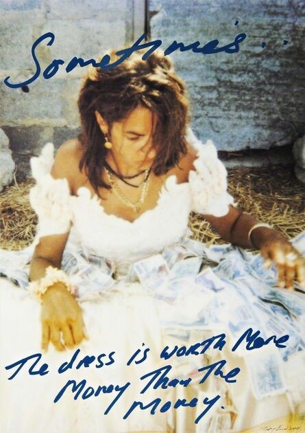 Tracey Emin, ‘Sometimes the Dress is Worth More Than the Money’, 2001