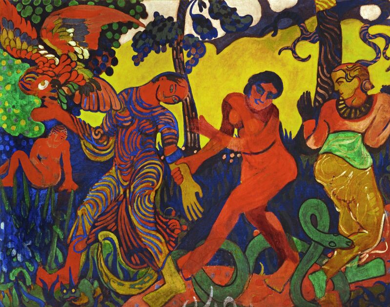 André Derain, ‘The Dance’, 1906, Painting, Oil on canvas, Erich Lessing Culture and Fine Arts Archive