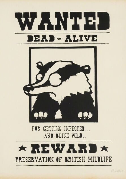 Mau Mau, ‘Wanted: Dead or Alive (Badger)’, 2015