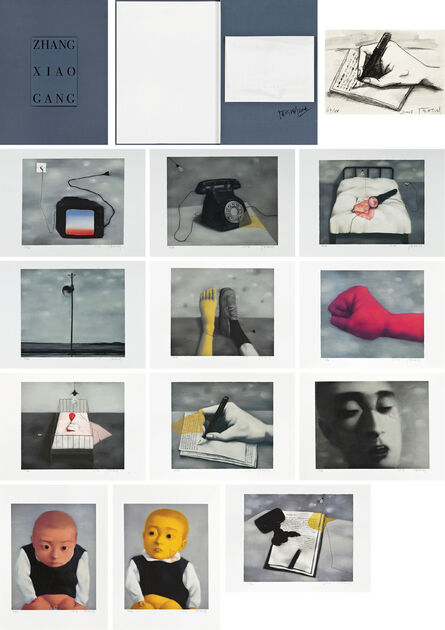 Zhang Xiaogang, ‘Amnesia and Memory (Complete set of 12 works with a bonus lithograph)’, 2006