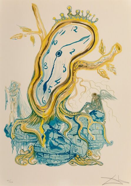 Salvador Dalí, ‘Stillness of Time, from Time’, 1976