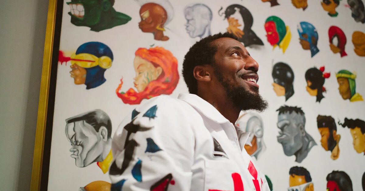 Image accompanying source report: From Carmelo Anthony to Kevin Love: the NBA stars building serious art collections