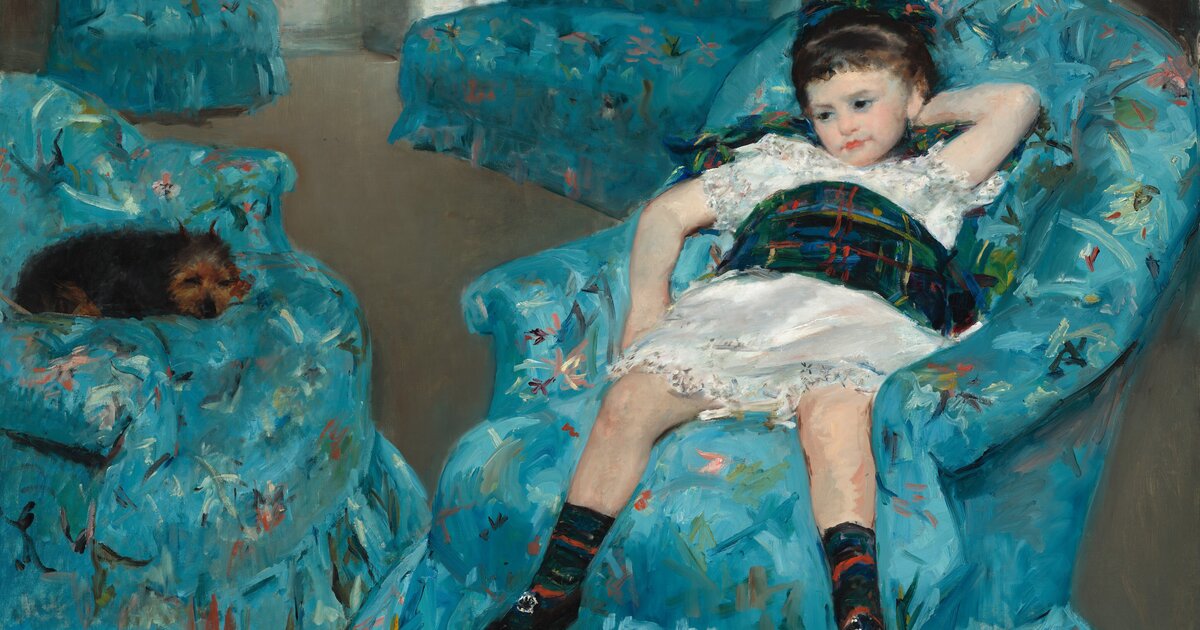 Image accompanying source report: Artsy revisits why Mary Cassatt's 1878 portrait of a slouching child still startles