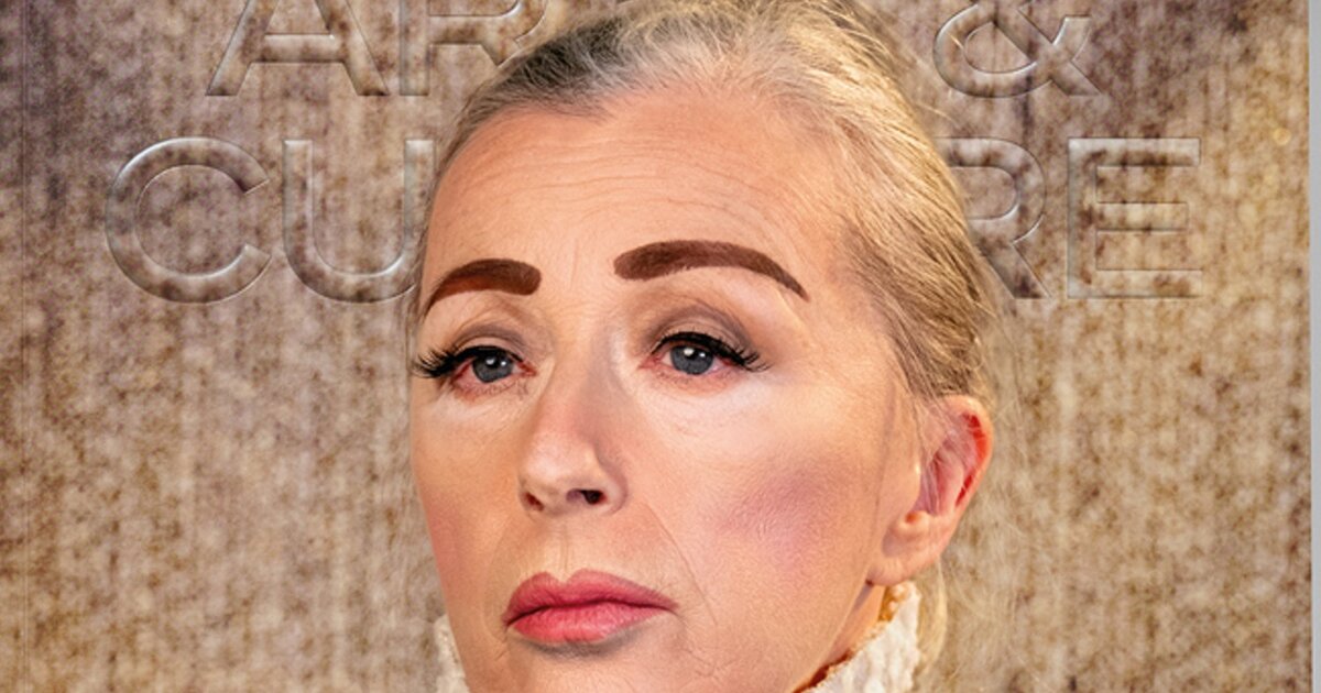 Image accompanying source report: Cindy Sherman covers Chanel's 300-page Arts & Culture magazine with new self-portraits in archive fabric