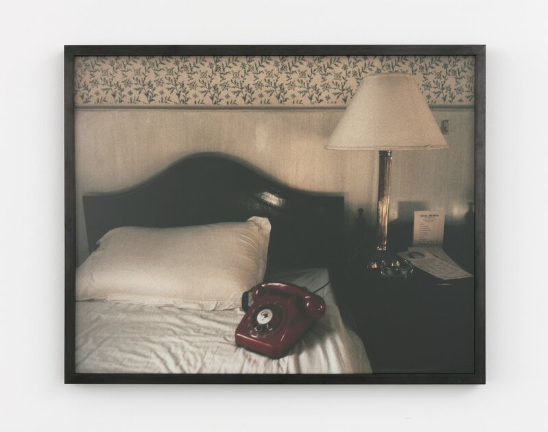 Sophie Calle, ‘Exquisite Pain, 36 days ago’, 1984/2003, Mixed Media, Photographs, embroidery, flax, aluminum, framing, Perrotin