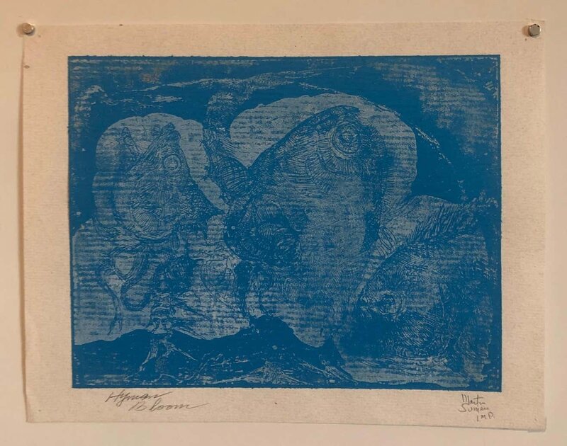 Hyman Bloom, ‘Untitled’, 20th Century, Print, Monoprint, Monotype, Lions Gallery