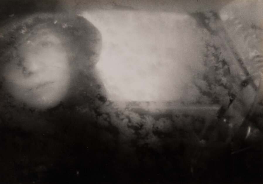 Untitled (Bebe Through Window)