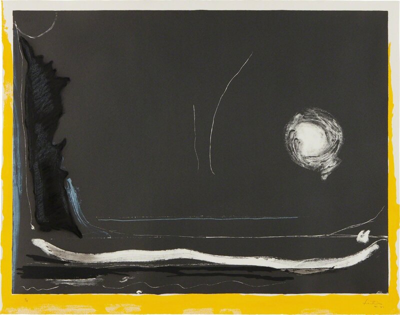 Helen Frankenthaler, ‘Yellow Jack’, 1987, Print, Lithograph and stencil in colors, on Arches Cover paper, the full sheet, Phillips