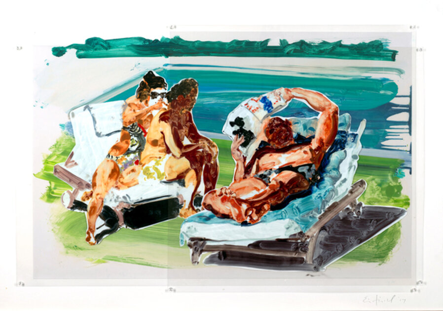 Untitled (Poolside Loungers)
