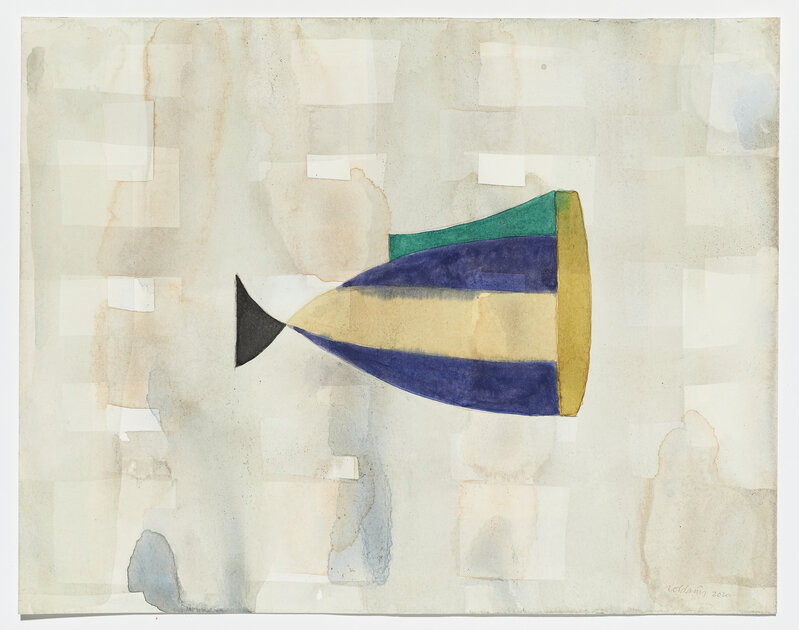 Luis Roldán, ‘Swirls’, 2020, Drawing, Collage or other Work on Paper, Watercolor on paper, Henrique Faria Fine Art