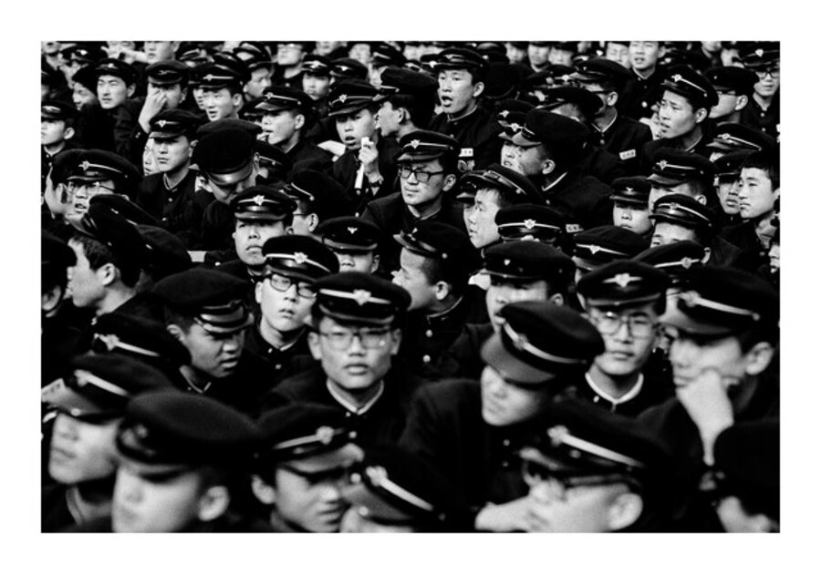 Young Cadets at Celebration of Buddha's Birthday Festival Seoul, South Korea, 1978