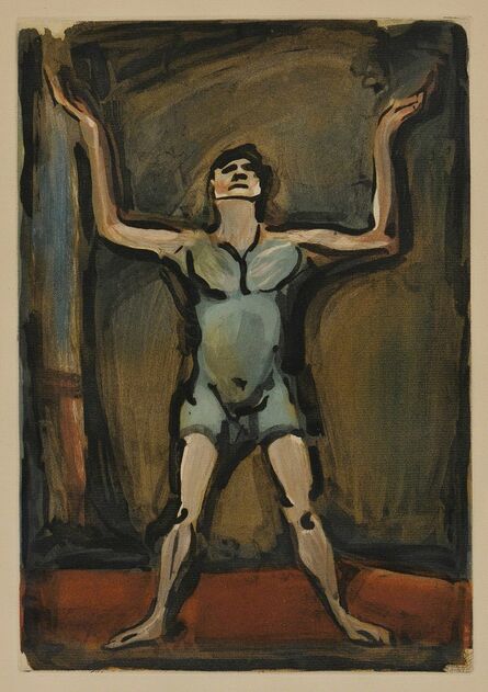 Georges Rouault, ‘Jongleur from Cirque’, 1930