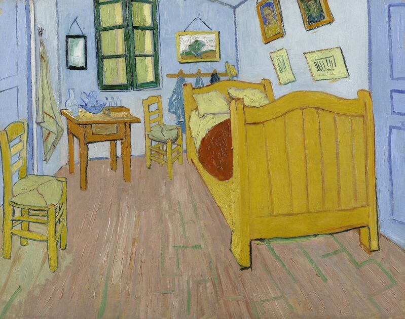 Vincent van Gogh, ‘The Bedroom’, 1888, Painting, 1888, Van Gogh Museum
