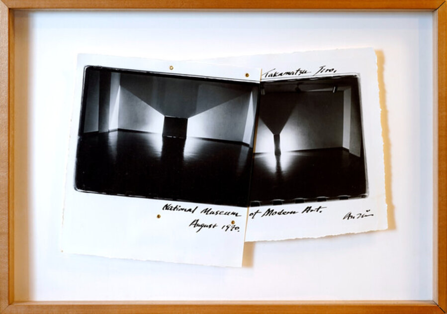 Jiro Takamatsu, August 1970—Aspects of New Japanese Art, The National Museum of Modern Art, Tokyo