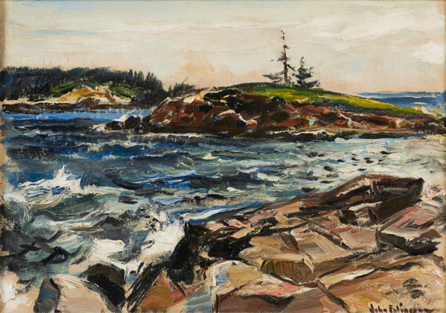 Untitled (Maine Shore)