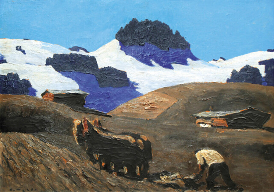 Plowman-Mountain in Springtime
