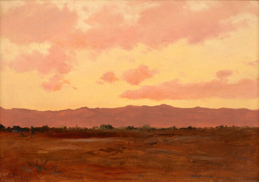 Landscape with Sunset (Mexico)