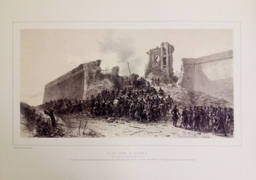 Rome, Assaut donne au bastion 8