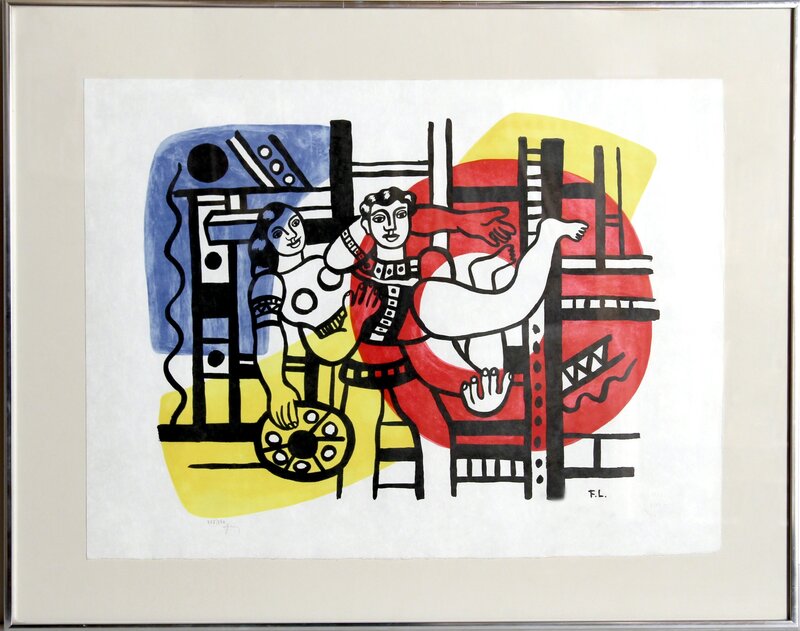 Fernand Léger, ‘Circus Couple’, Print, Lithograph on Japon paper, RoGallery