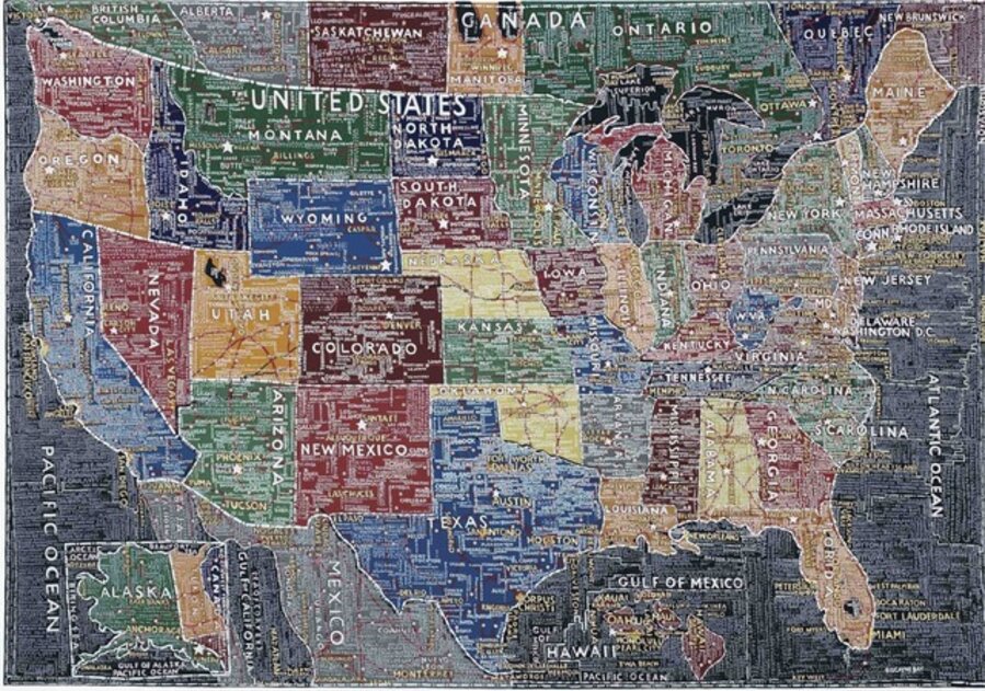 The United States (Multi-colored)