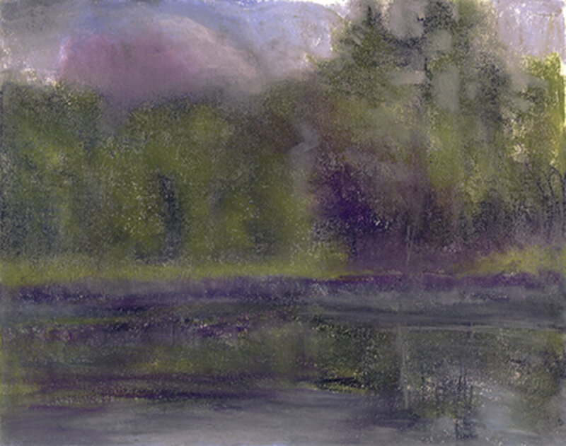 Jim Schantz, ‘Housatonic Morning’, N/A, Drawing, Collage or other Work on Paper, Pastel on paper, Pucker Gallery