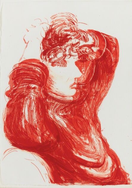 David Hockney, ‘Red Celia, from "Moving Focus" series’, 1984
