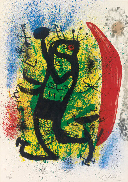 Joan Miró, ‘Le Homard (Kunst für Forschung)’, 1969