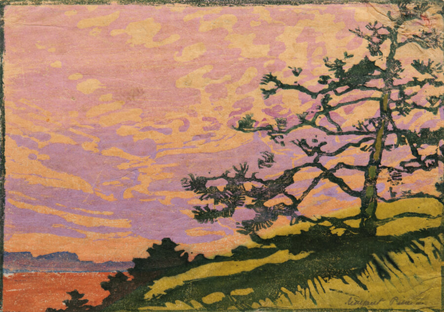 Lone Pine at Sunset
