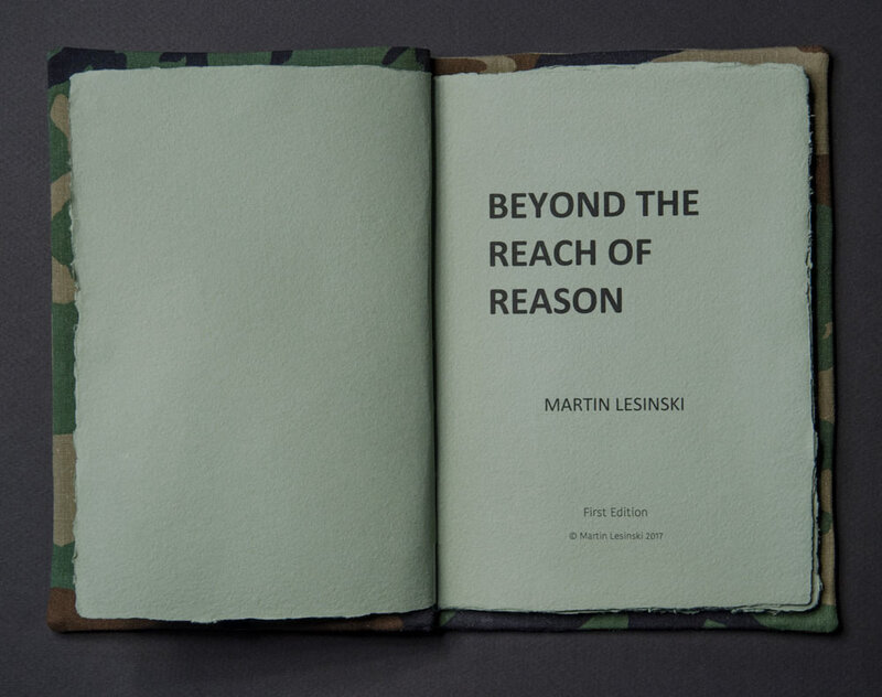 Martin Lesinski, ‘Beyond the Reach of Reason’, 2017, Books and Portfolios, Handmade artist's book, Seager Gray Gallery