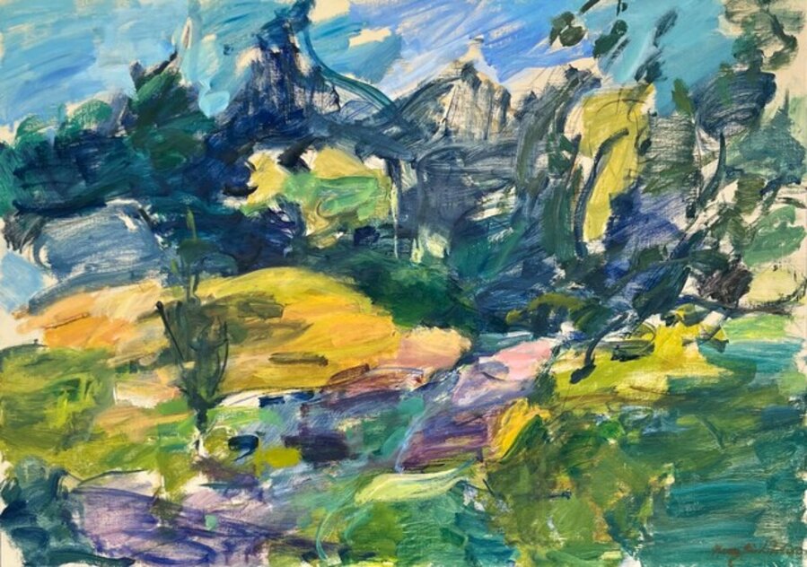 Evening Light, Gotts Island Path