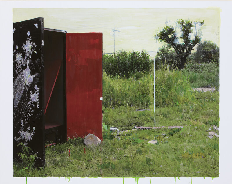 Honggoo Kang, ‘The House - Closet’, 2010, Painting, Pigment print, ink, acrylic, ONE AND J. Gallery