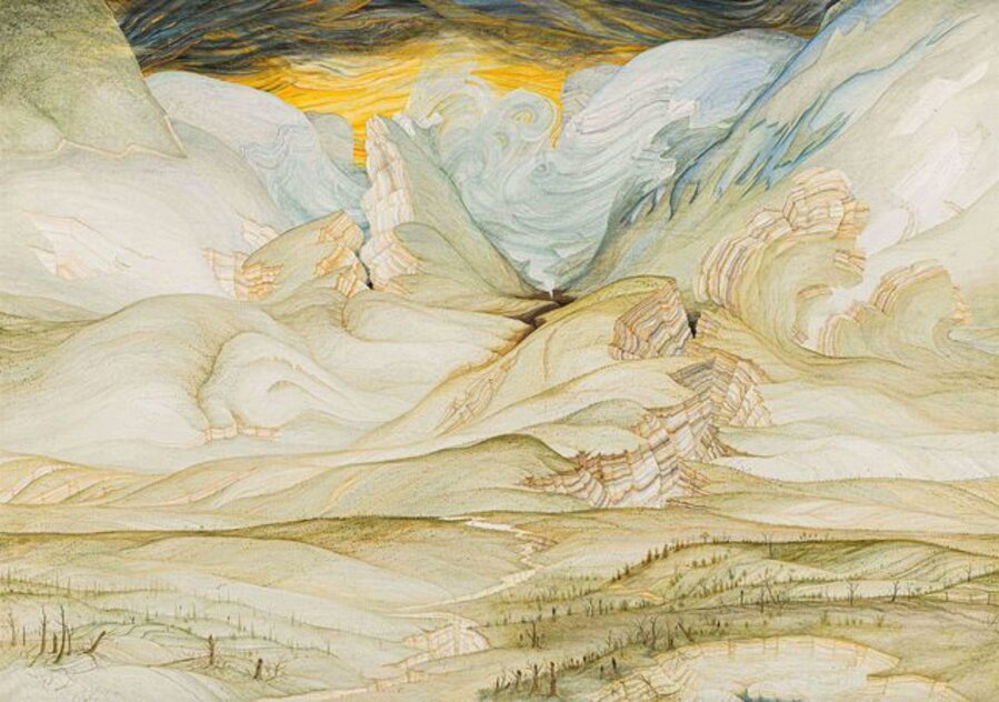 Bursting Landscape