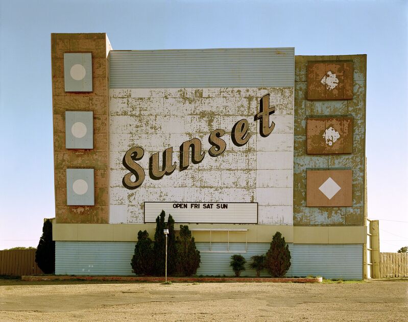 Stephen Shore, ‘West 9th Avenue, Amarillo, Texas, October 2, 1974’, 1974, Photography, Chromogenic color print, The Museum of Modern Art