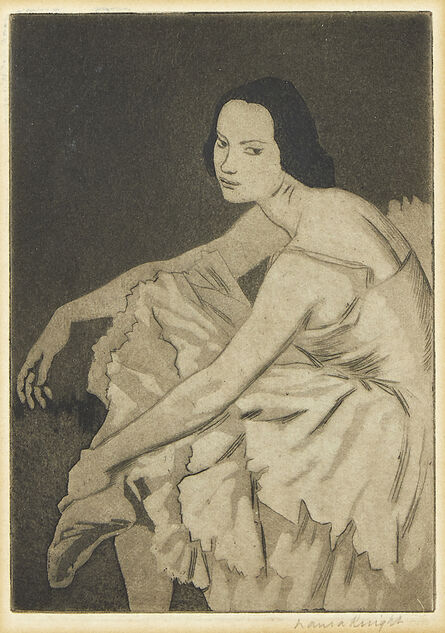 Laura Knight, ‘Dancer Resting’, 1923