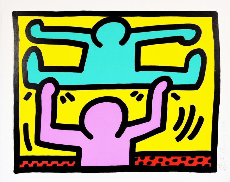 Keith Haring, ‘Pop Shop I’, 1989, Print, Screenprint in colours, Forum Auctions