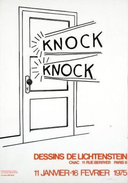 Roy Lichtenstein, ‘Knock Knock’