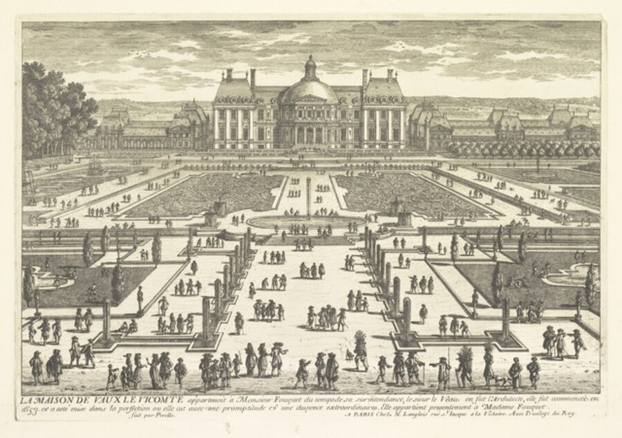 La maison de Vaux le Vicomte
