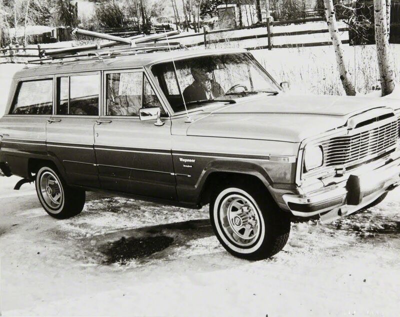 Andy Warhol, ‘Andy Warhol, Photograph of a Jeep Wagoneer in Aspen, 1980s’, 1980s, Photography, Silver gelatin print, Hedges Projects