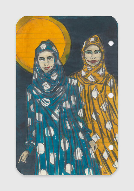 Marcel Dzama, ‘Sisters in Marrakesh’, 2020