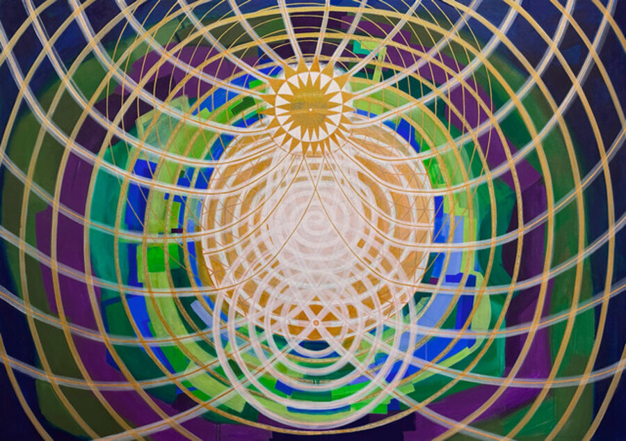 Flashe on canvas