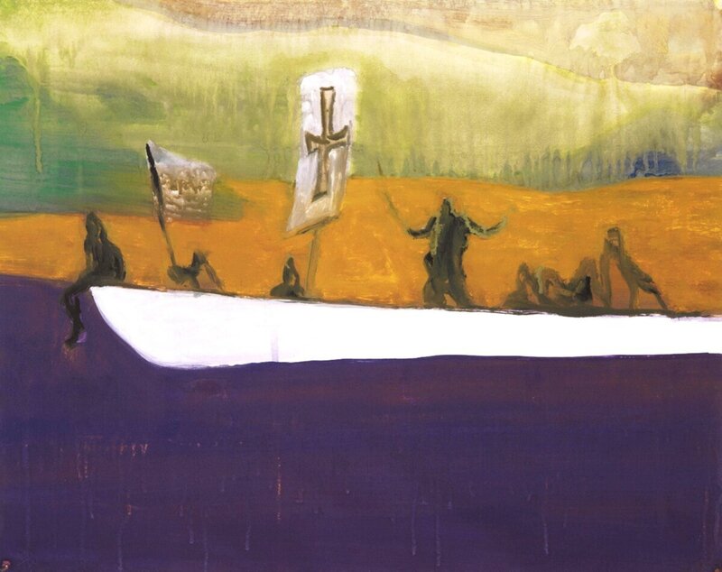 Peter Doig, ‘Untitled (White Canoe)’, 2008, Print, Aquatinta, Frank Fluegel Gallery