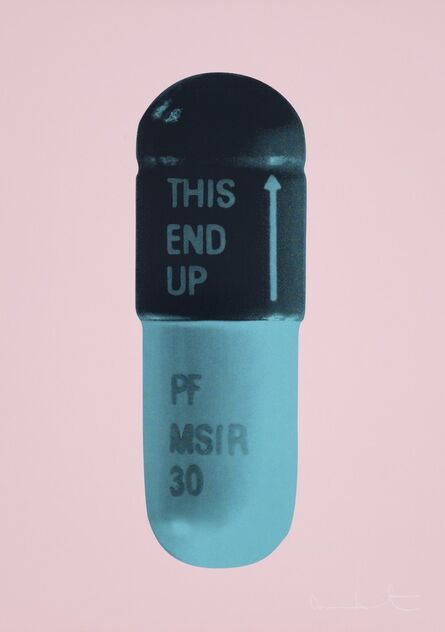 Damien Hirst, ‘The Cure - Bubblegum Pink/Payne’s Grey/Iceberg Blue’, 2014
