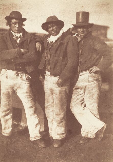 Hill & Adamson, ‘Alexander Rutherford, William Ramsay and John Linton’, 1843-1847