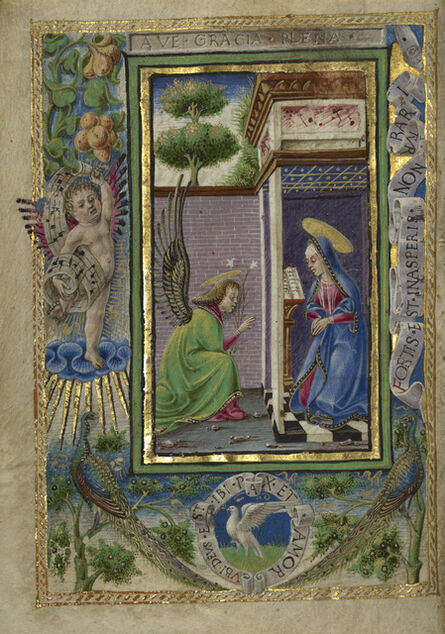 Taddeo Crivelli, ‘The Annunciation’, 1469