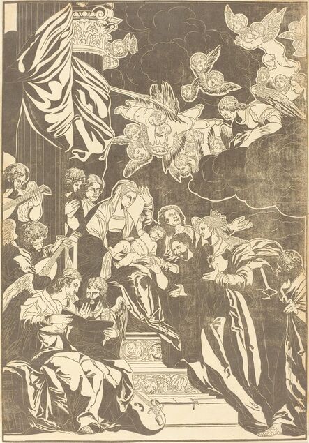 John Baptist Jackson after Veronese, ‘The Mystic Marriage of Saint Catherine’, 1740