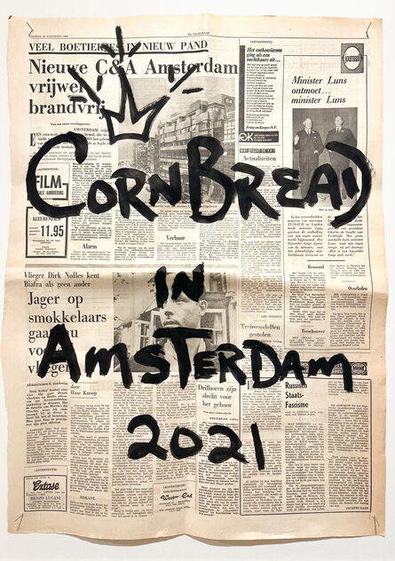 Cornbread, ‘Cornbread Tags De Telegraaf: Cornbread in Amsterdam 2021 #2’, 2021