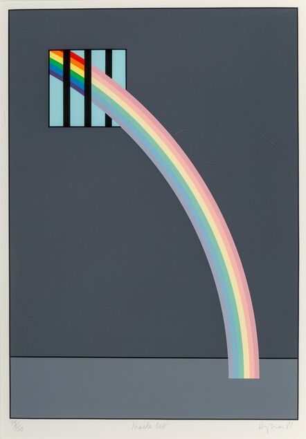 Patrick Hughes, ‘Inside Out’, 1981