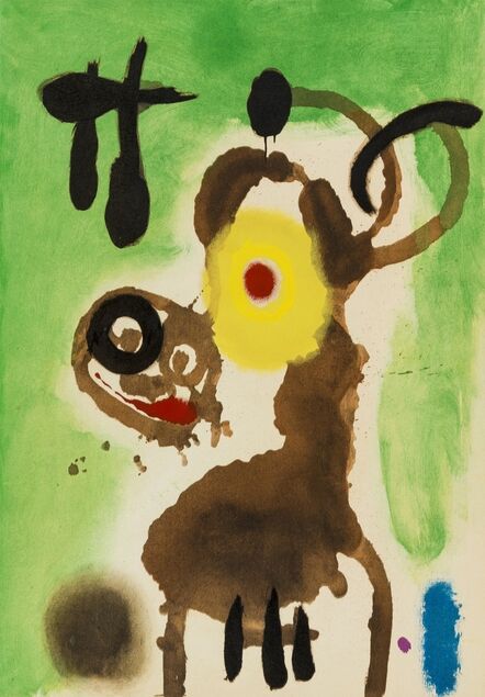 Joan Miró, ‘Four Pochoirs from 'Cartones' (Cramer 103)’, 1965